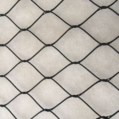 Black Oxide Stainless Steel Wire Rope Ferrule Mesh Netting for Balustrade