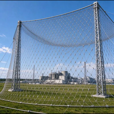 Customized Galvanized Anti Drone Net with 500mm Hole Size for Anti Drone Mesh Drone Protection Net