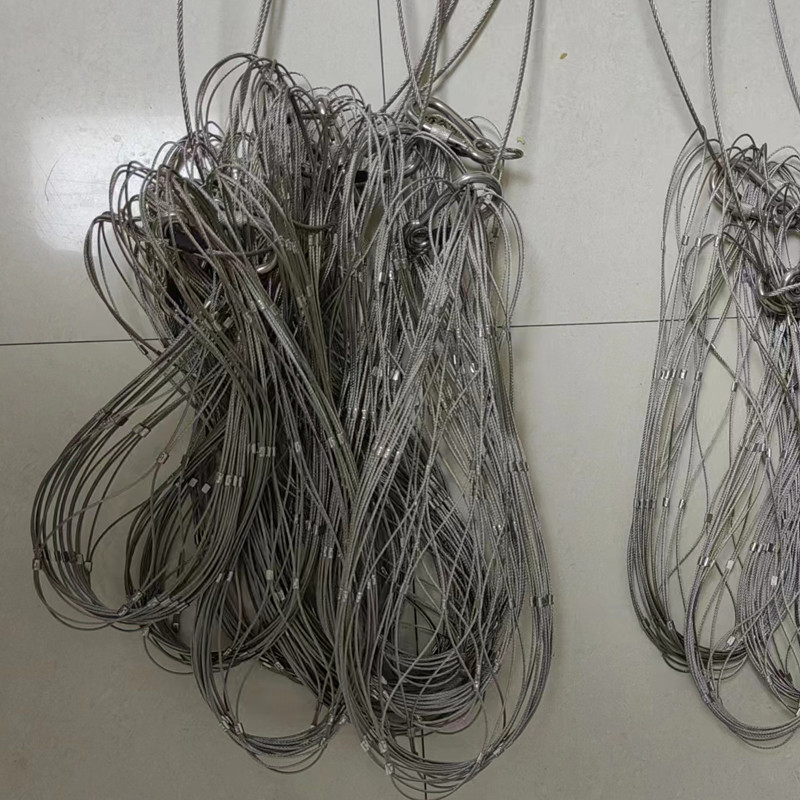 2.0mm Stainless Steel Wire Rope Cable Preventing Safety Net