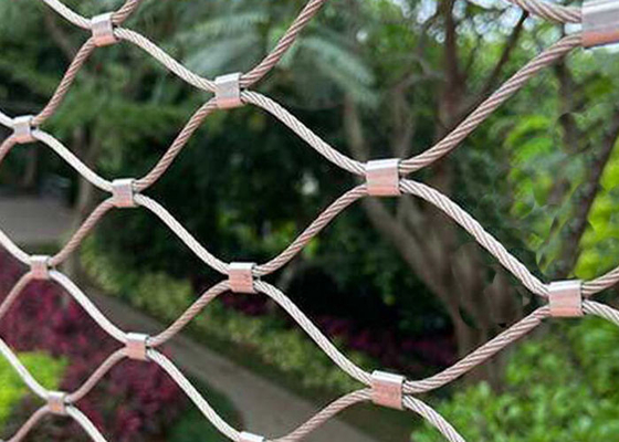 7x7 1.5 میلی متر کابل انعطاف پذیر از جنس استنلس استیل توری نرده نرده نرده پرکننده نرده