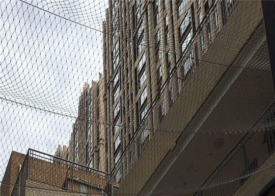 محافظ معماری توری کابل فولادی ضد زنگ 3.0 میلی متری با کشش بالا