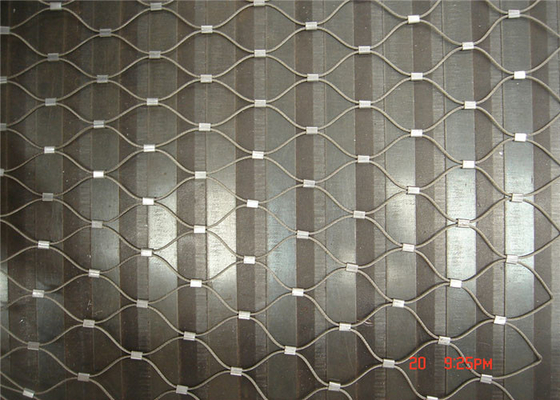 7 X19 استنلس استیل کابل مشبک نرده نرده پرکننده نرده