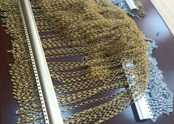 توری پرده درب زنجیر زنجیر Dynasty 90x210cm