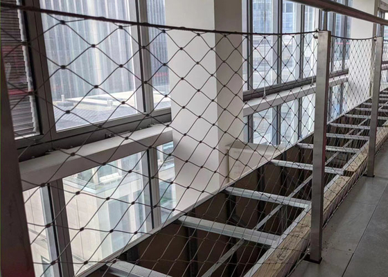2.0 میلی متر 300x300 میلی متر طناب استیل ضد اسید خالص