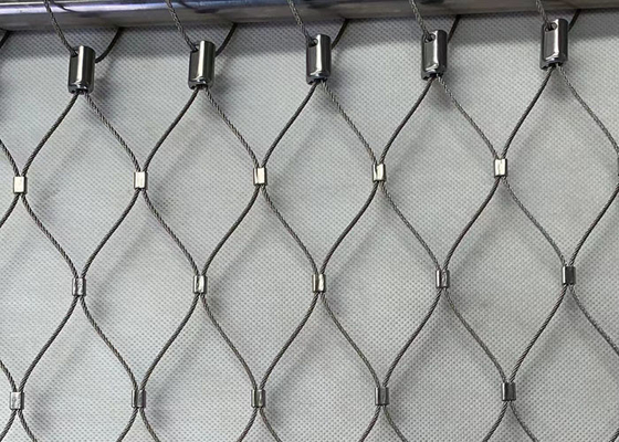 نرده مش کابل نرده 2.0 میلی متری مش سیمی معماری غیر زنگ زده