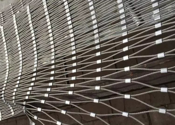 شبكه طناب فولاد ضد زنگ با قدرت کششی بالا برای راه حل های صنعتی انعطاف پذیر