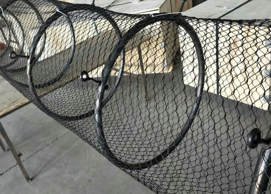 ساس 316 سیم اکسید سیاه 3 میلی متر قطر 300x300 میلی متر