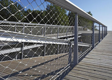 فنس توری طناب سیمی تزئینی X-tend استیل ضد زنگ 2.0 میلیمتر