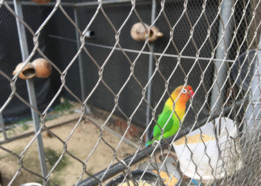X Tend سیم طناب بیرونی Aviary Netting فولاد ضد زنگ ضد خوردگی