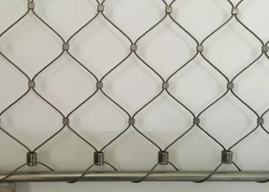 شبکه سیم روتاری انعطاف پذیر، 316 فولاد ضد زنگ سیم مش کابل