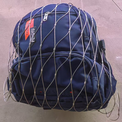 کیسه شبکه کابل ایمنی فولاد ضد زنگ برای محافظت از سقوط بلندگو