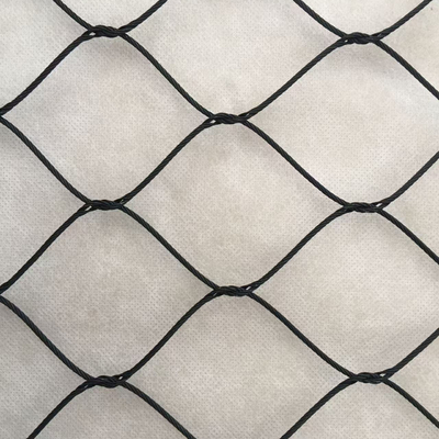 اكسيد سياه 316L فولاد ضد زنگ سيم طناب باغ بافته