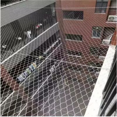 شبکه کابلی از فولاد ضد زنگ معماری برای شبکه حفاظت از بالوستر