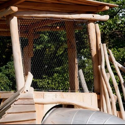 توری ضد سقوط از جنس فولاد ضد زنگ با مقاومت بالا برای حیاط