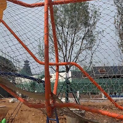 توری کابل فولاد ضد زنگ با روکش پلاستیکی برای تجهیزات زمین بازی کودکان