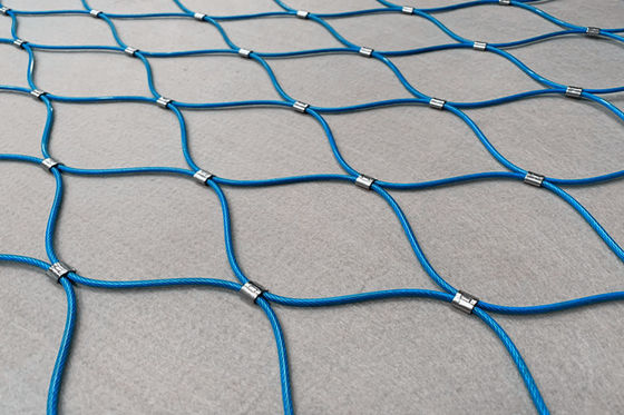 مش کابل 4.0mm AISI 304 316 Rhombus X Tend