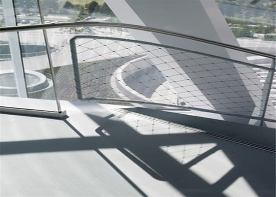 سیم طناب فولادی ضد زنگ Balustrade Infill SUS304 SS316 ضد خوردگی