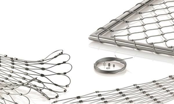 CE Sus 316 Wire Rope Mesh X Tend Flexible Steel Stainless Steel