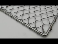 مش کابل نرده های سفارشی 2.0 میلی متر قطر سیم