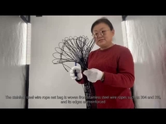 کیسه توری طناب فولادی ضد زنگ