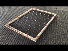 توری طناب سیم فولادی ضد زنگ مش فلزی انعطاف پذیر فرول باغ وحش