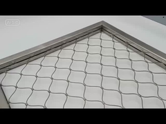 شبکه طناب فولاد ضد زنگ