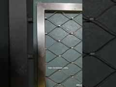 مش کابل فولادی ضد زنگ برای محافظت در ارتفاع بالا