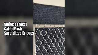 مش کابل فولادی ضد زنگ تخصصی برای پل ها